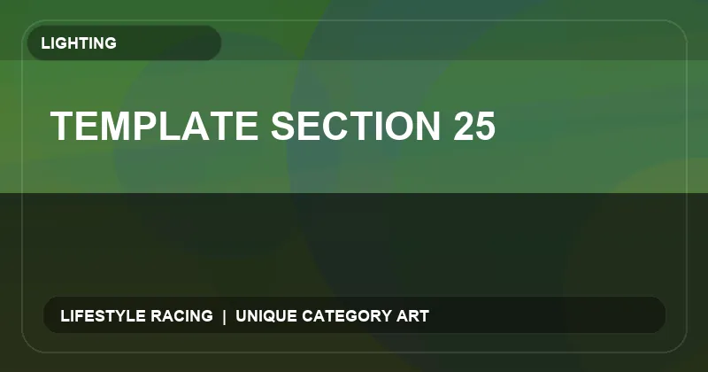 Template Section 25